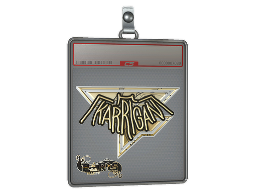 Item Sticker Slab | karrigan (Gold) | Paris 2023