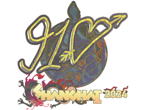 Item Sticker | 910 (Holo) | Shanghai 2024