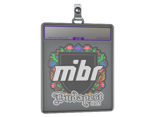 Item Sticker Slab | MIBR (Embroidered) | Budapest 2025