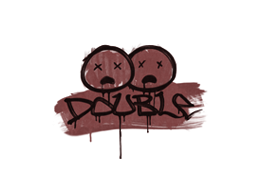 Item Sealed Graffiti | Double (Brick Red)