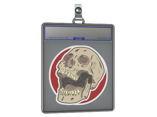 Item Sticker Slab | Rising Skull
