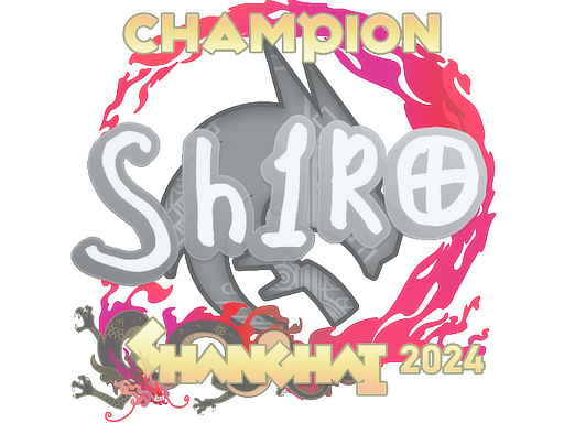 Item Sticker | sh1ro (Champion) | Shanghai 2024