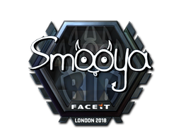 Item Sticker | smooya (Foil) | London 2018