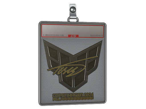 Item Sticker Slab | TeSeS (Gold) | Copenhagen 2024