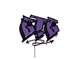 Item Graffiti | GTG (Monster Purple)