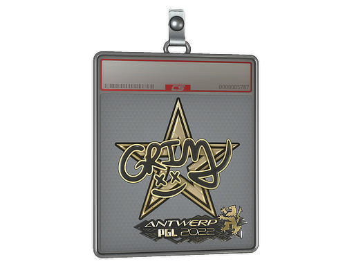 Item Sticker Slab | Grim (Gold) | Antwerp 2022