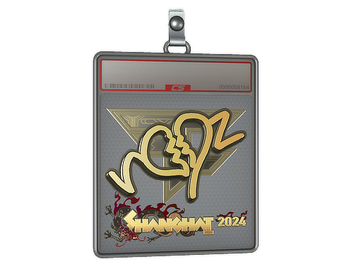 Item Sticker Slab | ropz (Gold) | Shanghai 2024