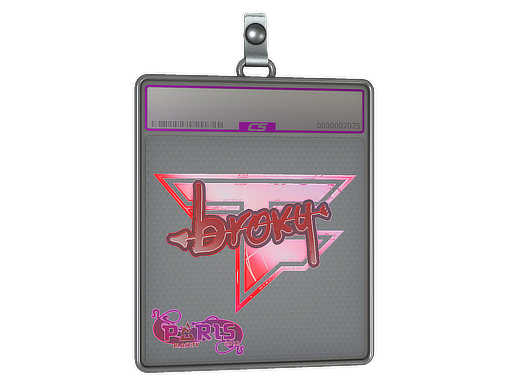 Item Sticker Slab | broky (Holo) | Paris 2023