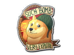 Cosmetic Sticker | Bomb Doge of Craft