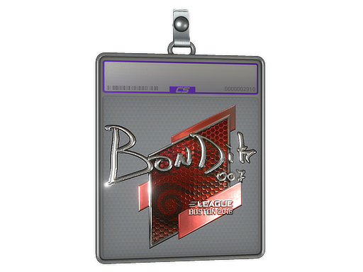 Item Sticker Slab | bondik (Foil) | Boston 2018