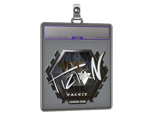 Item Sticker Slab | tiziaN (Foil) | London 2018