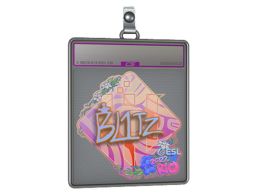 Item Sticker Slab | bLitz (Holo) | Rio 2022