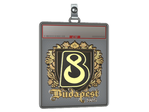 Item Sticker Slab | B8 (Gold) | Budapest 2025