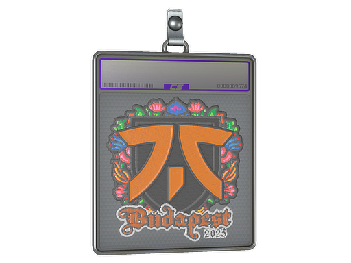 Item Sticker Slab | fnatic (Embroidered) | Budapest 2025