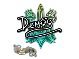 Item Sticker | DemQQ (Glitter) | Paris 2023