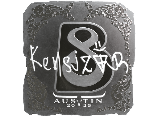 Item Sticker | kensizor (Foil) | Austin 2025