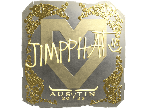 Item Sticker | Jimpphat (Gold) | Austin 2025