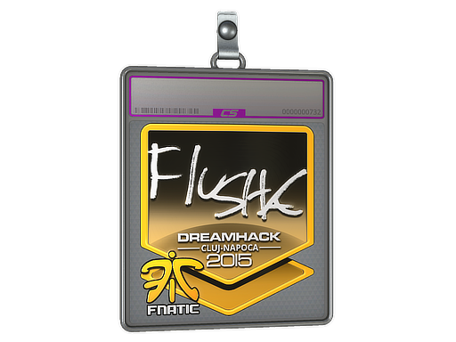 Item Sticker Slab | flusha (Foil) | Cluj-Napoca 2015