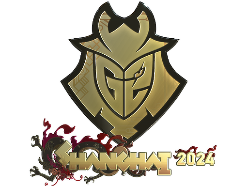 Item Sticker | G2 Esports (Gold) | Shanghai 2024