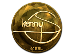 Item Sticker | kennyS (Gold) | Katowice 2019