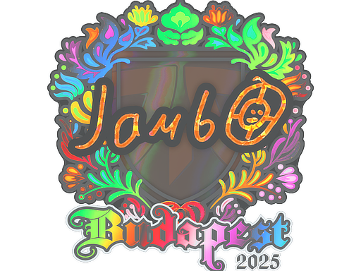 Item Sticker | jambo (Holo) | Budapest 2025