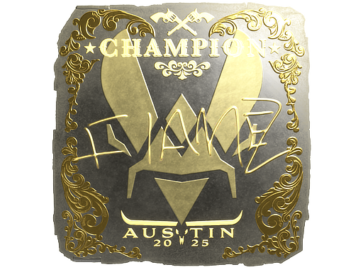 Item Sticker | FlameZ (Gold, Champion) | Austin 2025