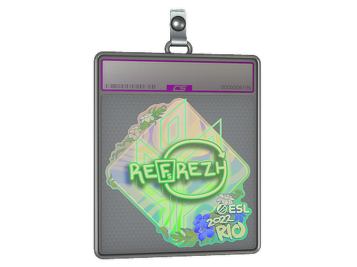 Item Sticker Slab | refrezh (Holo) | Rio 2022