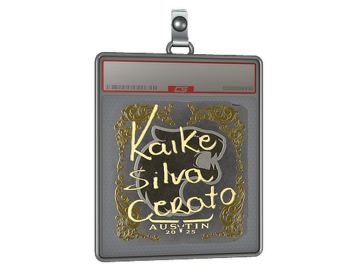 Item Sticker Slab | KSCERATO (Gold) | Austin 2025