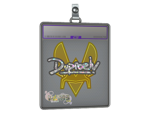 Item Sticker Slab | dupreeh (Glitter) | Paris 2023