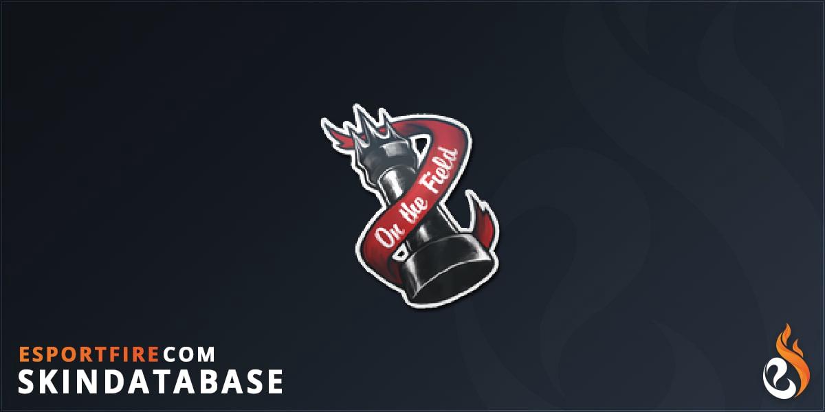 Sticker King on the Field