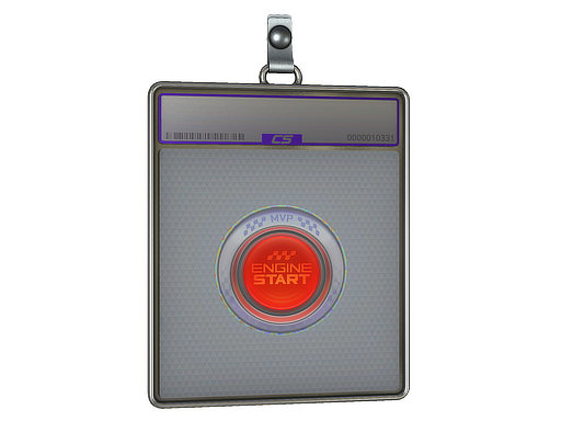 Item Sticker Slab | Engine Start (Holo)
