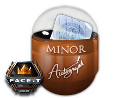 Item London 2018 Minor Challengers Autograph Capsule