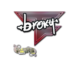Item Sticker | broky | Paris 2023