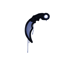 Item Graffiti | Karambit (SWAT Blue)