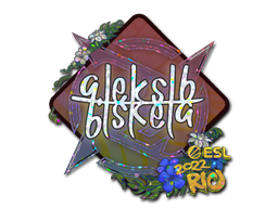 Item Sticker | Aleksib (Glitter) | Rio 2022