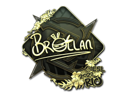 Item Sticker | Brollan (Gold) | Rio 2022