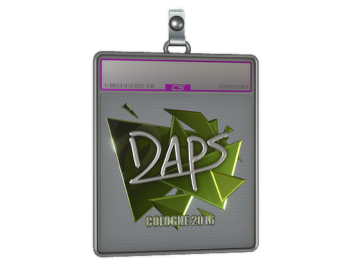 Item Sticker Slab | daps (Foil) | Cologne 2016