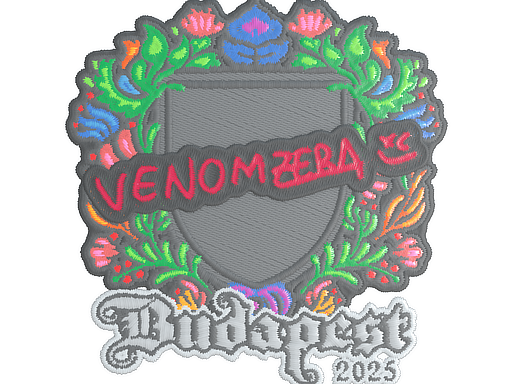 Item Sticker | venomzera (Embroidered) | Budapest 2025