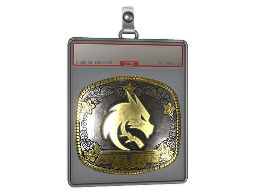 Item Sticker Slab | Team Spirit (Gold) | Austin 2025