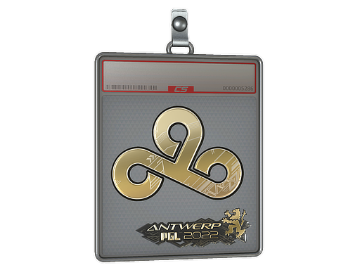 Item Sticker Slab | Cloud9 (Gold) | Antwerp 2022