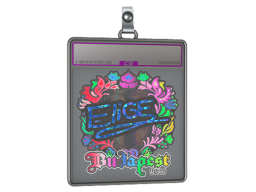 Item Sticker Slab | EliGE (Holo) | Budapest 2025