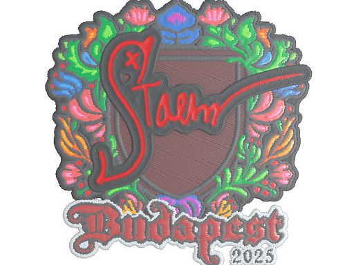 Item Sticker | Staehr (Embroidered) | Budapest 2025