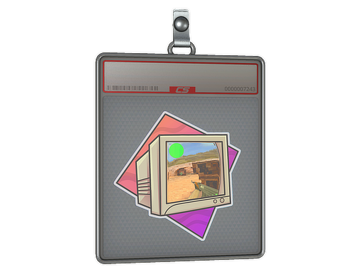 Item Sticker Slab | Old School (Lenticular)