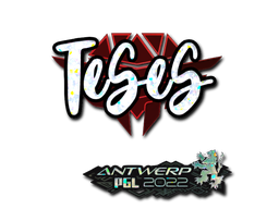 Item Sticker | TeSeS (Glitter) | Antwerp 2022