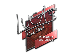 Item Sticker | LUCAS1 | Boston 2018