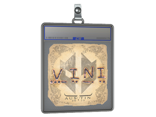 Item Sticker Slab | VINI | Austin 2025