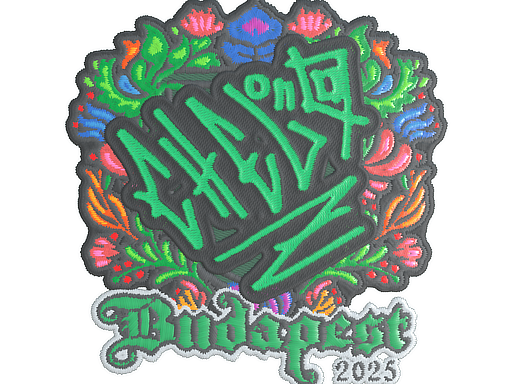 Item Sticker | chelo (Embroidered) | Budapest 2025