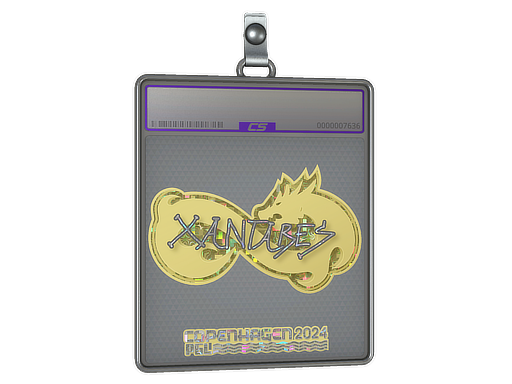 Item Sticker Slab | XANTARES (Glitter) | Copenhagen 2024