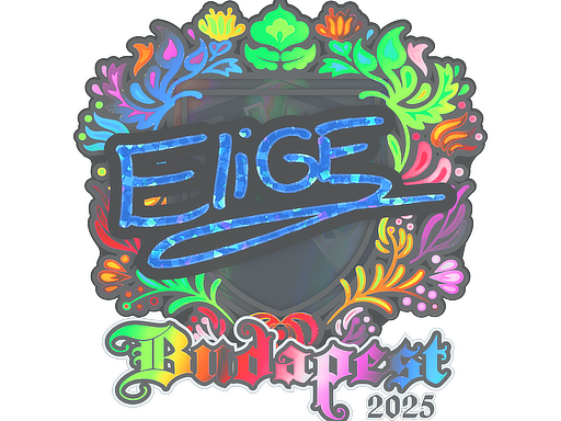 Item Sticker | EliGE (Holo) | Budapest 2025