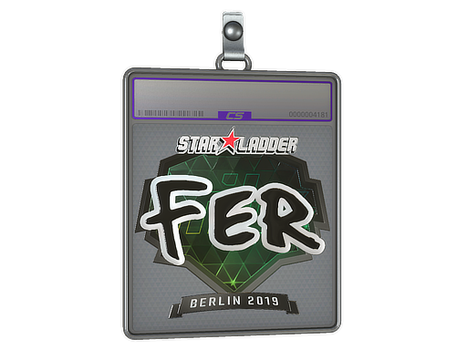 Item Sticker Slab | fer (Foil) | Berlin 2019
